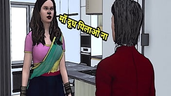 Ibu Tiri India Yang Seksi Digoyang Habis-habisan Oleh Anak Tirinya Dengan Suara Erotis Bahasa Hindi