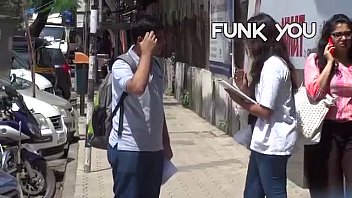 Cewek India Nanya Ukuran Kontol Ke Orang Asing! Prank Gila Yang Bikin Greget