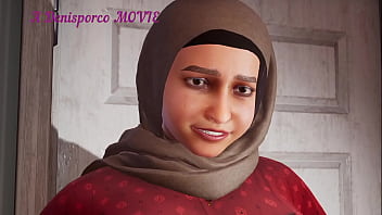 Aisha Berhijab Arab Muslim Dengan Payudara Dan Pantat Besar Dikentot Anal Dan Disiram Cum