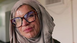 Hijab Cosplay – Milf Amerika Diperkosa Mulutnya