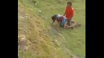 बीहड़ प्रकृति में जंगली यौन संबंध