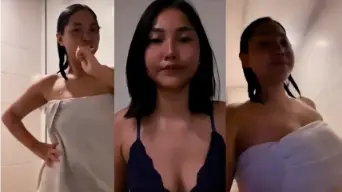 Live Mandi Cybel Selebgram Cantik Yang Menggoda