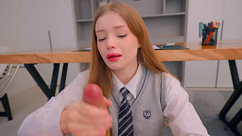 Kepala Sekolah Menangkap Murid Cewek Di Situs Webcam! Mau Dihajar Kasar Atau Dikeluarin Dari Sekolah? Pilih Aja, Sayang!