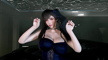 Tifa Lockhart Dari Final Fantasy Menggoyangkan Tubuh Seksi Dalam Tarian Telanjang Yang Menggairahkan
