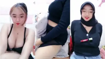Gadis Buka Jilbab, Ngentot Panas Di Kasur