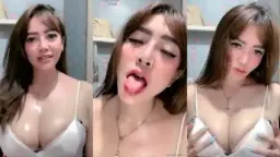 Live Streaming Beeflo Cantik Basah Menggoda Dengan Toge