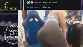 Deusa Da Sensualidade Dominando A Transmissão Ao Vivo