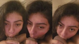 Gadis Delhi Yang Menggoda Mengisap Kontol Pacarnya Dalam Video Mesum India