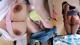 Menggoda Diri Dengan Mentimun Usai Jam Belajar