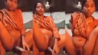 Gadis India Dari Patna Beraksi Sendiri Dalam Video Panas