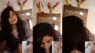 Istri Ngentot Mulut Dan Pacar Bugil Di Video Call Sex