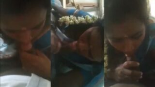 Perempuan Chennai Memberikan Kenikmatan Mulut Bergaya Tamil Pada Kekasihnya
