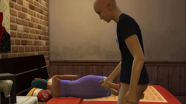 Mata-mata Anak Tiri Mengintip Ibu Tiri – Adegan Panas Keluarga – Film Dewasa