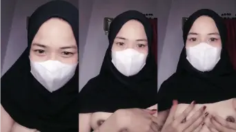 Dedek Hijab Udah Berani Pamer Uting, Bikin Makin Liar