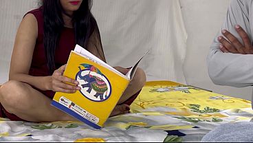 Cewek Borjuis Menggoda Guru Lesnya Sampai Ranjang.