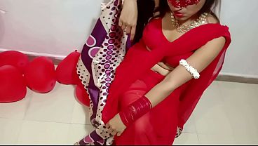 Pengantin India Baru Nikah Pake Sari Merah, Malam Valentine Ngentot Seru Sama Suami Desi – Video Xxx Hindi Terbaik