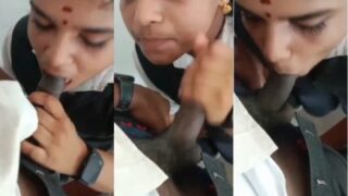 Cewek Kuliahan Marathi Ngenyot Kontol Kekasihnya Dengan Gaya Desi