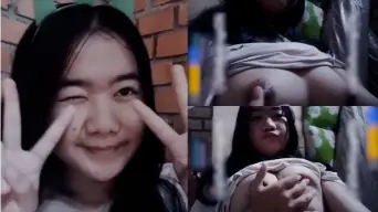 Mey Bocil Toge Imut, Toketnya Bocor Semua