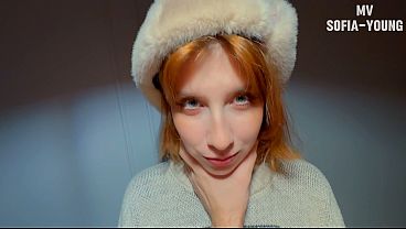 Gadis Rusia Rambut Merah Pakai Topi Ushanka, Merintih Nggak Berhenti Pas Aku Ngentot Mulut Dan Memeknya – Habis Itu Aku Penuhin Lubangnya Dengan Air Mani!