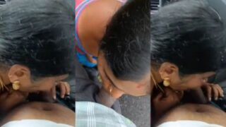 Cewek India Selatan Ngeblowjob Desi Di Mobil, Outdoor, Bikin Greget.