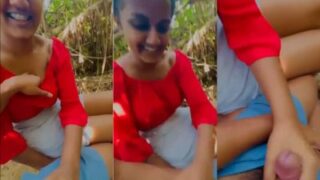 Cewek Seksi Kasih Coli Di Luar Ruangan Buat Pacarnya