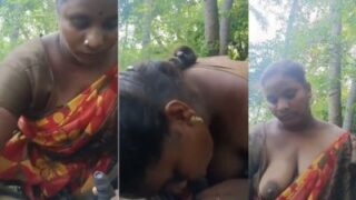 Desi Tamil Cewek Di Hutan Kasih Blowjob Gaya India, Bikin Makin Liar