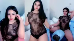 Helenacrln Pamer Body Tembus Pandang Bikin Ebot Makin Basah.
