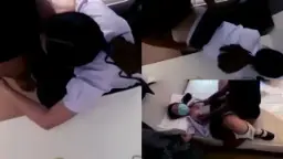 Rekaman Hot Anak Magang Hotel, Coli Sambil Praktek